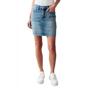 Judy Blue Light Blue Denim Mini Skirt